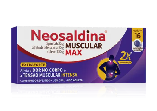 Neosaldina Muscular MAX 16 comprimidos